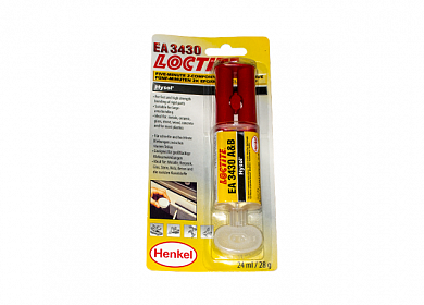 2-компонентный эпоксидный быстроотверждаемый прозрачный клей Loctite 3430 № 242865